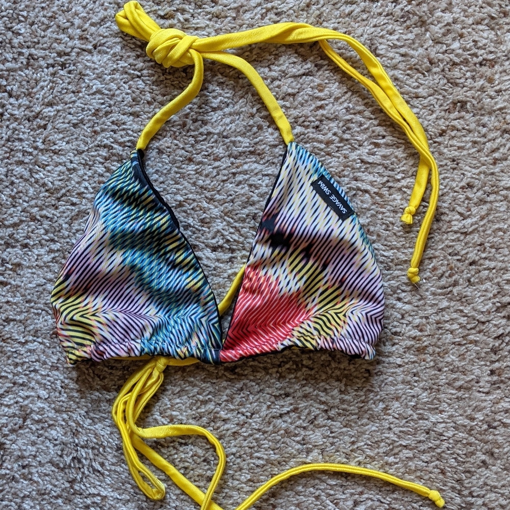 Savage swim betty bikini top